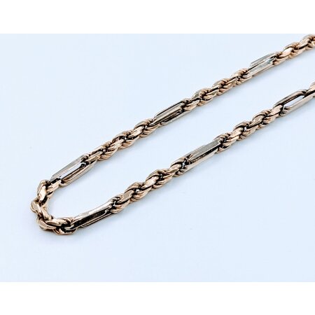 Necklace Milano Rope Chain 14ky 22" 19.1g 123050106