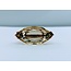 Ring .12ctw Round Diamonds 28x14mm Lemon Quartz 14ky Sz5 223060020