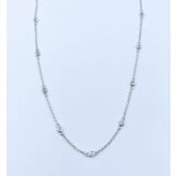  Necklace Diamond-By-The-Yard .61ctw Diamonds 14kw 16-18-20" 123050156