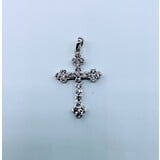  Pendant Cross .47ctw Diamonds 14kw 1x.6" 123060174