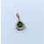 Pendant Drop .30ctw Diamonds .61ct Emerald 14ky .9x.45" 123060200