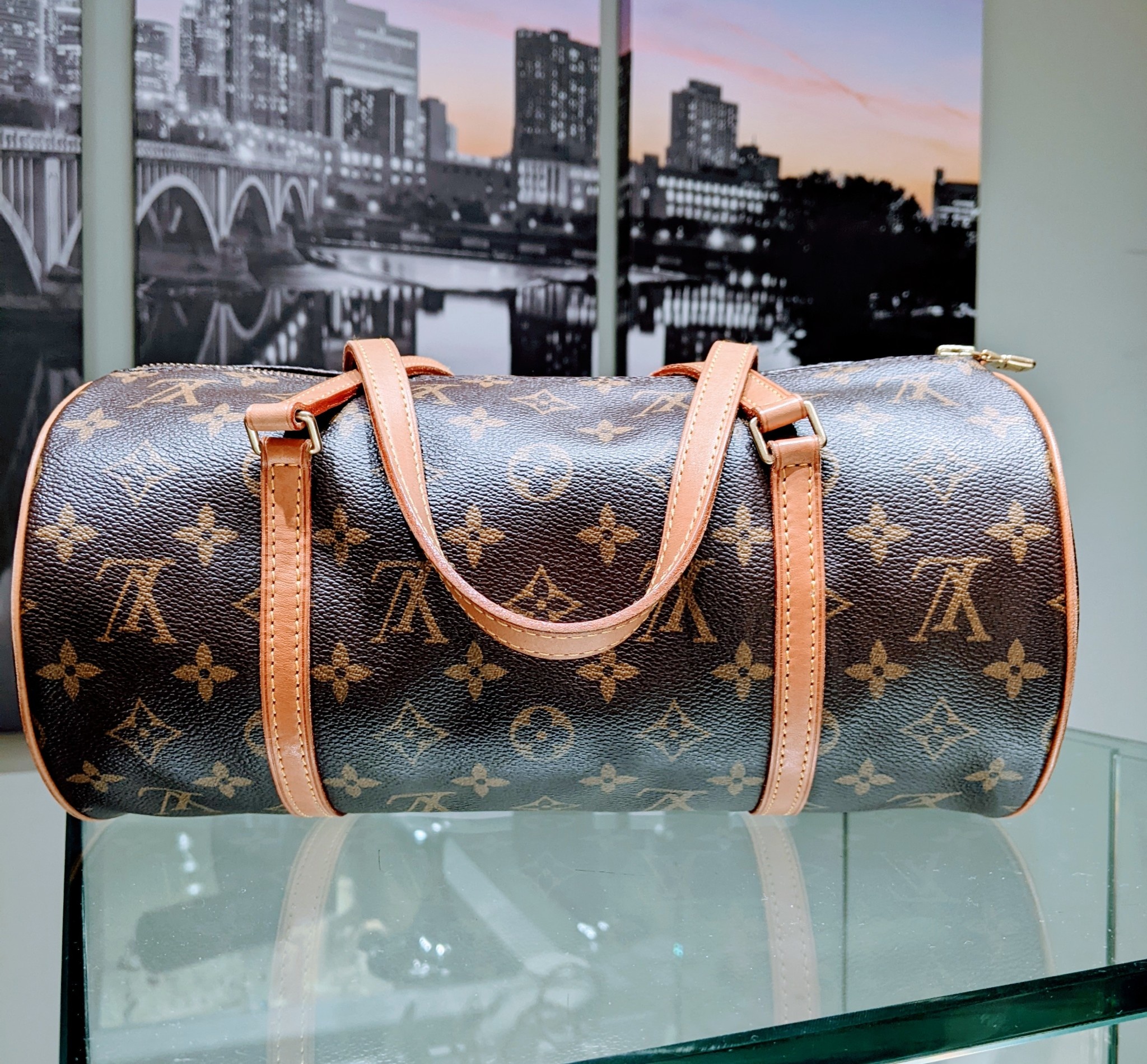 Handbag Louis Vuitton Papillon 30 Monogram M51385 123070036