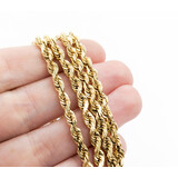  Necklace Rope 4mm 14ky 24" 123070079