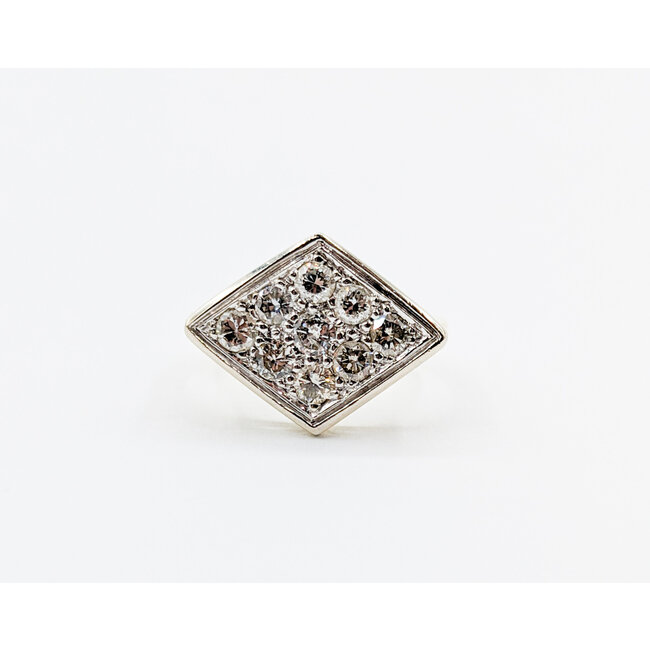 Ring Vintage .66ctw Round Diamonds 14tt Sz5.75 223080004