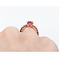 Ring 2.28ct Pink Tourmaline 1.05ctw Rubies 14ky Sz6 223030042