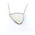 Necklace 55.32ct Pear Brazillian Opal 14kw 40x32mm 123080058