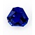 Loose Gemstone GIA 10.17ct Modified Shield Tanzanite 14.5x14x8.85mm 123050098