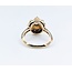 Ring Vintage Enamel Opal 14ky Sz6.5 222110112