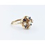 Ring Vintage Enamel Opal 14ky Sz6.5 222110112
