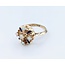 Ring Vintage Enamel Opal 14ky Sz6.5 222110112