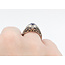 Ring Antique .36ct Sapphire 18kw Sz5 123060151
