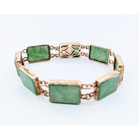 Bracelet Jade 14ky 7" 222110115