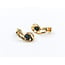 Earrings 5x4mm(.45ct) Pear Sapphire 14ky 19x9mm 223080060