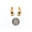 Earrings 5x4mm(.45ct) Pear Sapphire 14ky 19x9mm 223080060