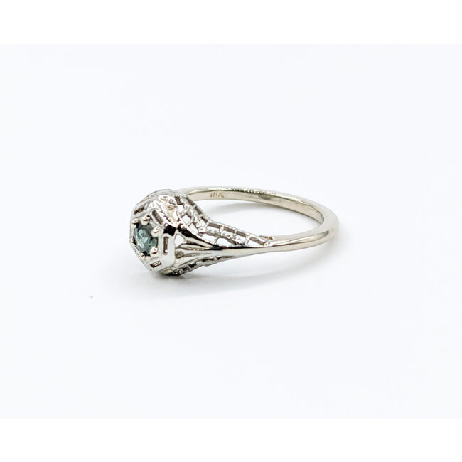 Ring Antique .30ctw Alexandrite 18kw Sz6 123060147