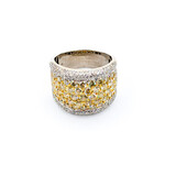  Ring 4.40ctw Round Diamonds 18kw Sz8.75 223080019