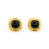  Earrings Onyx Cab 14ky 219090001