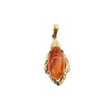  Pendant Red Stone 10ky 219050102