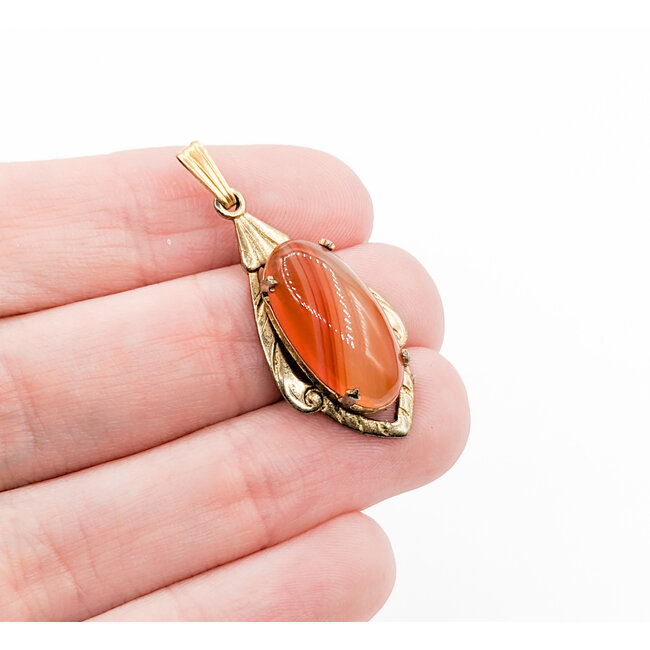 Pendant Banded Agate 10ky 219050102