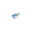 Pendant .12ct Diamond 3.4ct Aquamarine Platinum 123030397