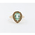 Ring .29ctw Round Diamonds 1.45ct Colombian Emerald 14ky Sz6.5 223030045