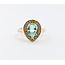 Ring .29ctw Round Diamonds 1.45ct Colombian Emerald 14ky Sz6.5 223030045