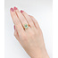 Ring .29ctw Round Diamonds 1.45ct Colombian Emerald 14ky Sz6.5 223030045