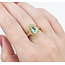 Ring .29ctw Round Diamonds 1.45ct Colombian Emerald 14ky Sz6.5 223030045