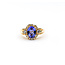 Ring .53ctw Round Diamonds 1.76ct Tanzanite 14ky Sz6.75 223030022