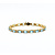 Bracelet .50ctw Round Diamonds 4x6 Topaz 14ky 6.5" 223040064
