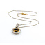 Necklace 4.90ct Oval Spinel .34ctw Diamond 18ktt, 14kt chain 620070002