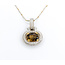 Necklace 4.90ct Oval Spinel .34ctw Diamond 18ktt, 14kt chain 620070002
