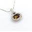 Necklace 4.90ct Oval Spinel .34ctw Diamond 18ktt, 14kt chain 620070002