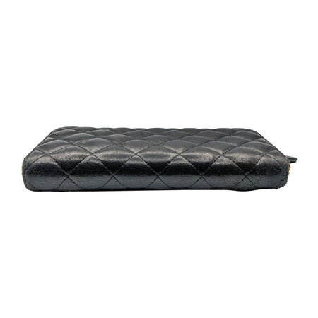 Wallet Chanel Zippy Lambskin Black 123080082