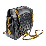  Handbag Chanel CC Diamond Charm Double Strap Lambskin 123080083