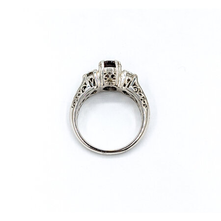 Ring .33ctw Diamonds .94ct Color Change Garnet 14kw Sz5 123040021
