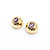 Earrings Clip On 9x7.5mm Amethyst 14Ky 21.5x21.5mm 223090024