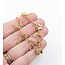 Bracelet Majolie .50ctw Round Diamonds 14ky 6.5" 223100008