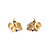 Earrings .18ctw Round Diamonds .44ctw Sapphires 14ky 22.5x20mm 223100028