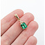 Pendant .06ctw Diamonds 1.32ct Colombian Emerald 18ky 21x7mm 223080061