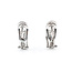 Earrings Huggies Pave 2.00ctw Round Diamonds 18kw 9.8x6.8mm 223100076