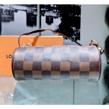 Handbag Louis Vuitton Pappillon Pouch Damier 123100032