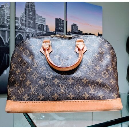 Handbag Louis Vuitton Alma Monogram 123100006