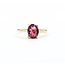 Ring Solitaire 2.10ct Oval Tourmaline 14ky Sz8 223090049