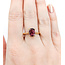 Ring Solitaire 2.10ct Oval Tourmaline 14ky Sz8 223090049