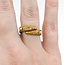 Ring Antique Bi Pass Pearls 14ky Sz6 223090040