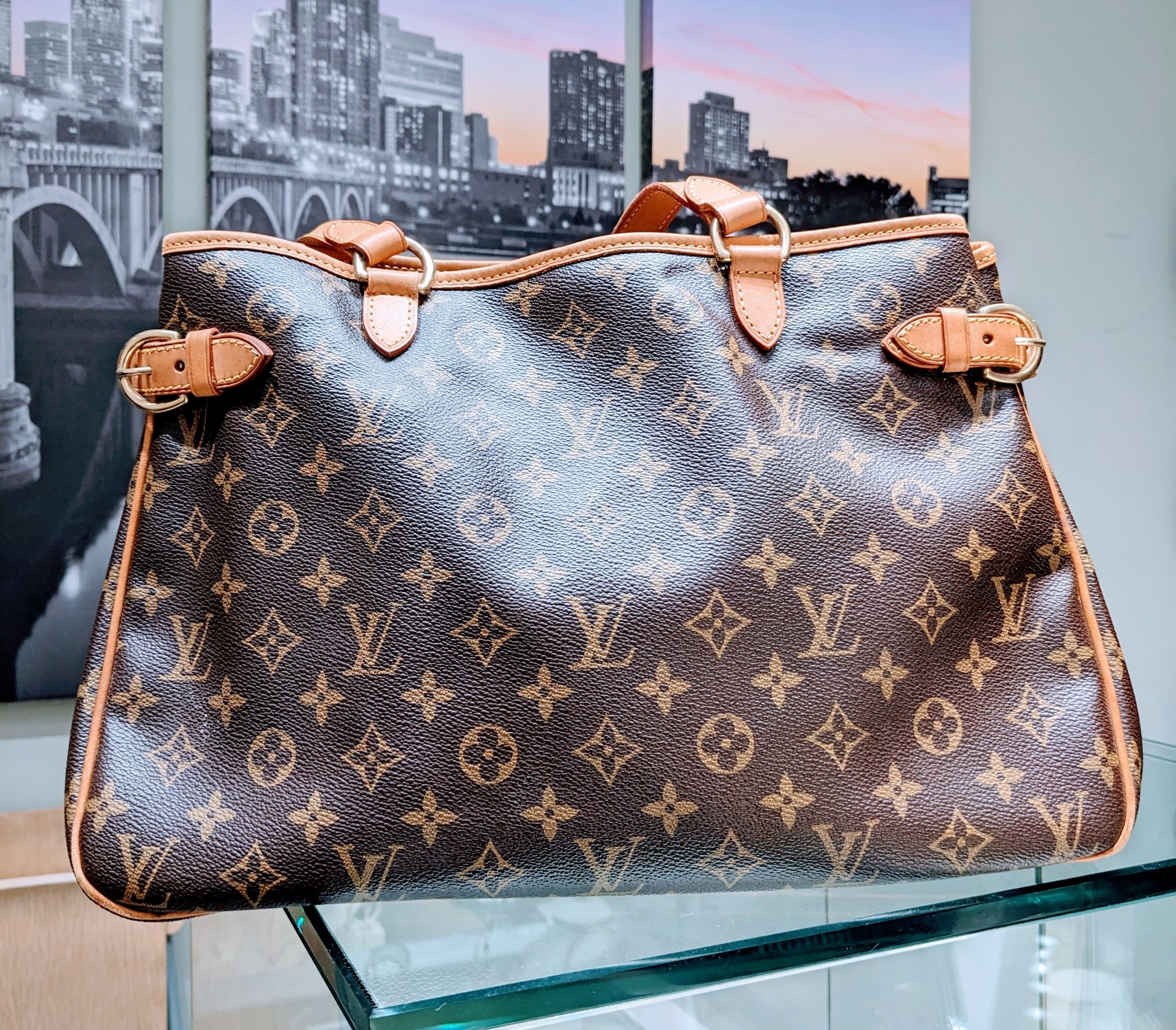 Handbag Louis Vuitton Batignolles Horizontal Monogram M51154 123100027