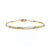 Bracelet Fancy Link 3mm 14ktt 8" 223090015