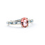 Ring 1.4ct Pink Tourmaline .98ctw Aquamarines 14kw Sz9.5 223100094
