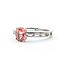 Ring 1.4ct Pink Tourmaline .98ctw Aquamarines 14kw Sz9.5 223100094